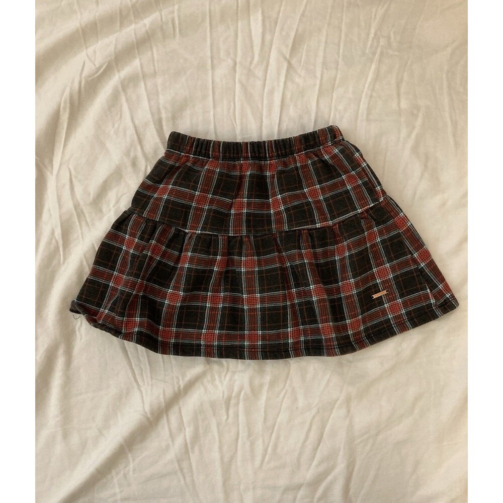 Size 5 Tahari girl clothes - one piece skirt | plaid theme